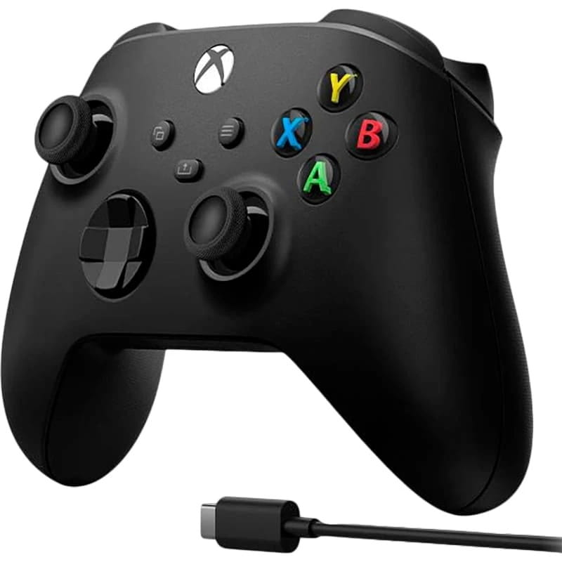 Геймпад Microsoft Xbox Wireless Controller Black + USB Type-C (1V8-00002)