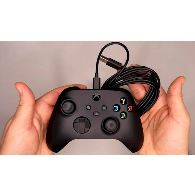 Геймпад Microsoft Xbox Wireless Controller Black + USB Type-C (1V8-00002)