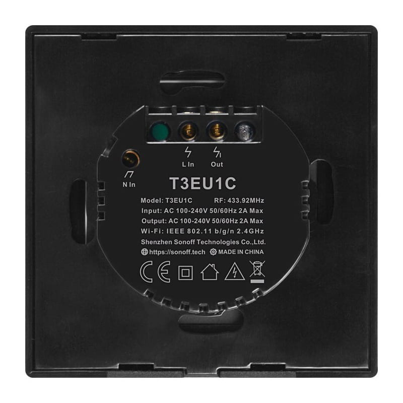 Умный выключатель Sonoff T3EU1C-TX