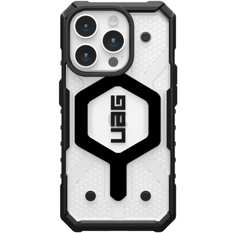 Чохол-накладка Urban Armor Gear Pathfinder Magsafe для Apple iPhone 15 Pro Ice-Black (114281114344)