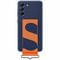 Фото - Чохол-накладка Samsung Silicone Cover with Strap для Samsung Galaxy S21 FE SM-G990 Navy (EF-GG990TNEGRU) | click.ua