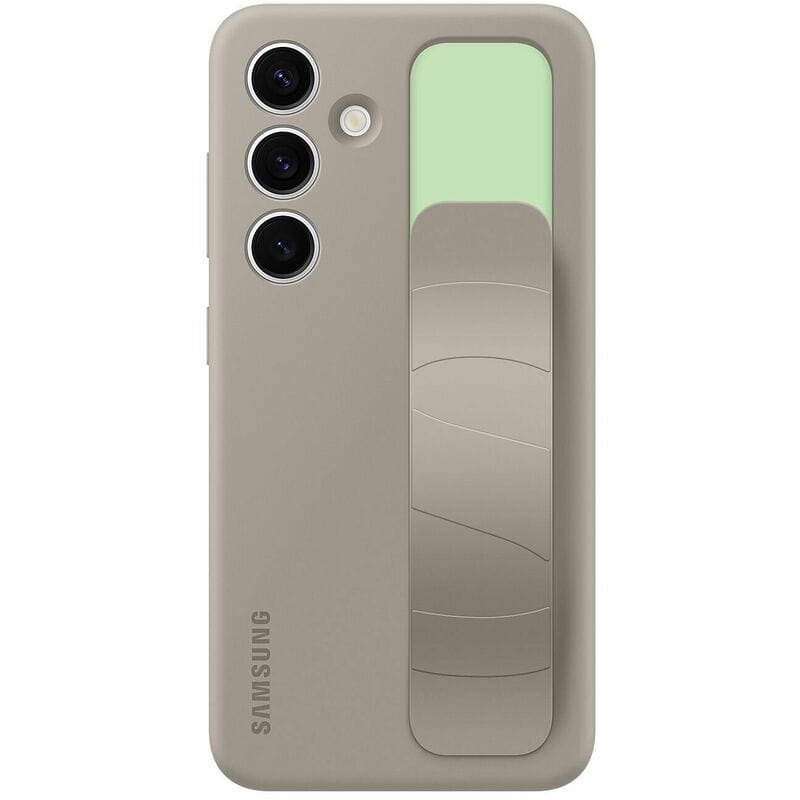 Чeхол-накладка Samsung Silicone Grip Case для Samsung Galaxy S24 SM-S921 Taupe (EF-GS921CUEGWW)