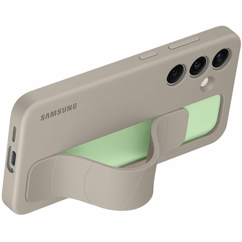 Чeхол-накладка Samsung Silicone Grip Case для Samsung Galaxy S24 SM-S921 Taupe (EF-GS921CUEGWW)