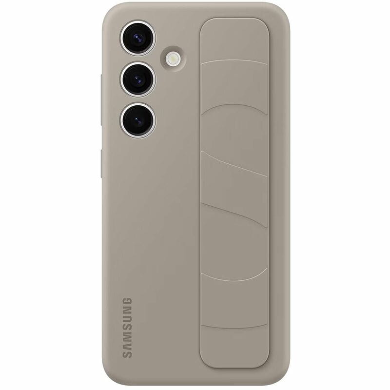 Чeхол-накладка Samsung Silicone Grip Case для Samsung Galaxy S24 SM-S921 Taupe (EF-GS921CUEGWW)