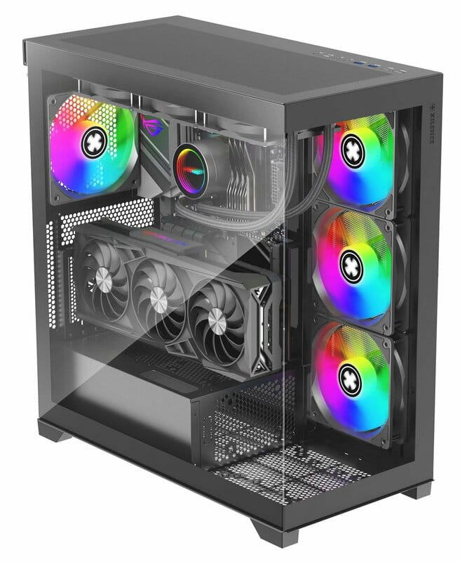 Корпус Xilence Xilent Gleam ARGB Black (XG172_X218.ARGB)