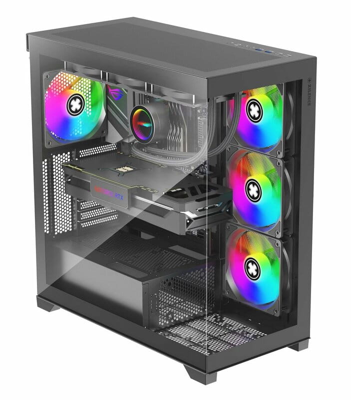 Корпус Xilence Xilent Gleam ARGB Black (XG172_X218.ARGB)