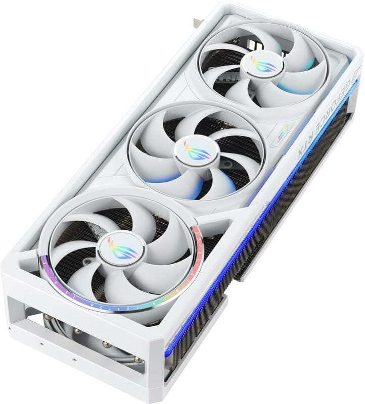 Відеокарта GF RTX 5080 16GB GDDR7 ROG Astral Gaming White OC Asus (ROG-ASTRAL-RTX5080-16G-WHITE)