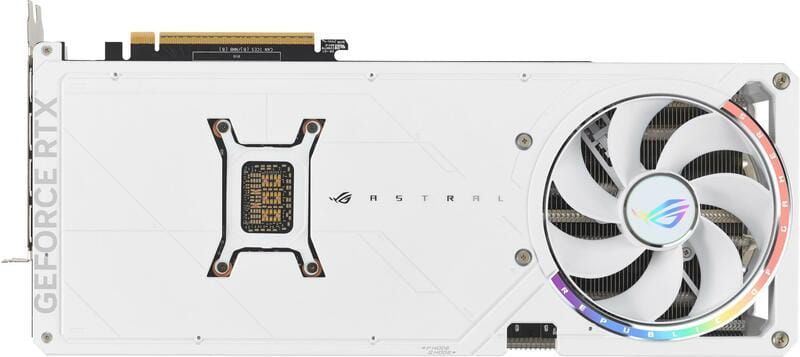 Відеокарта GF RTX 5080 16GB GDDR7 ROG Astral Gaming White OC Asus (ROG-ASTRAL-RTX5080-16G-WHITE)