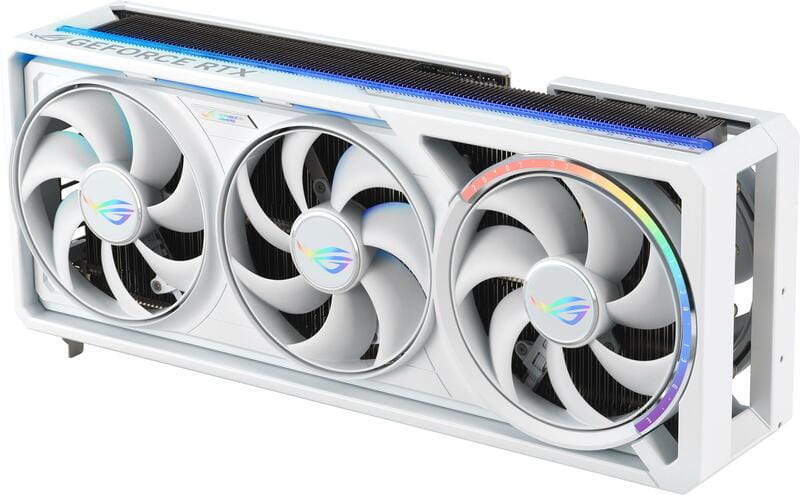 Відеокарта GF RTX 5080 16GB GDDR7 ROG Astral Gaming White OC Asus (ROG-ASTRAL-RTX5080-16G-WHITE)