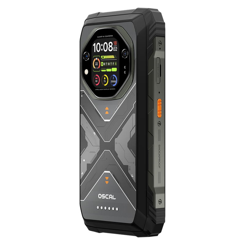 Смартфон Oscal Tank 1 16/512GB Black