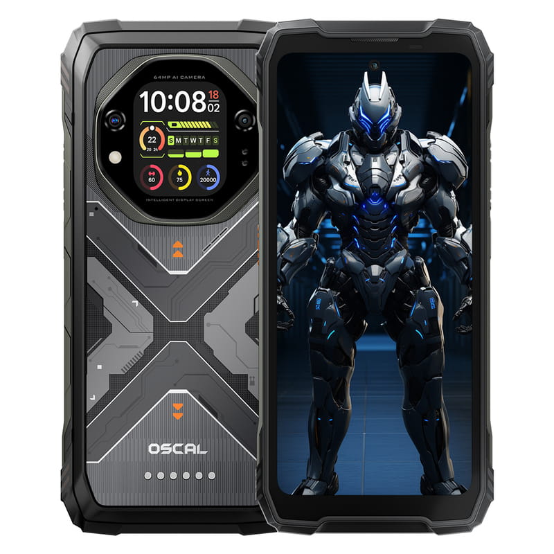 Смартфон Oscal Tank 1 16/512GB Black