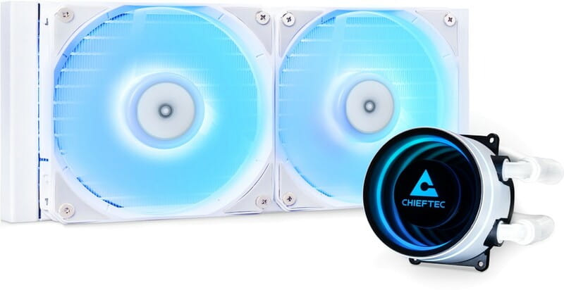 Система водяного охолодження Chieftec Iceberg 240 ARGB White (CLC-240-RGB-W)