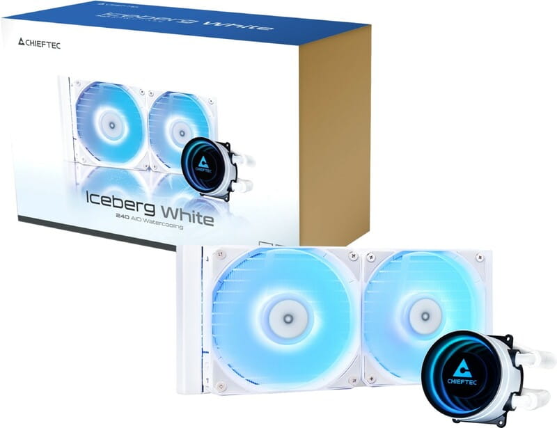 Система водяного охолодження Chieftec Iceberg 240 ARGB White (CLC-240-RGB-W)
