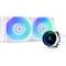 Фото - Система водяного охолодження Chieftec Iceberg 240 ARGB White (CLC-240-RGB-W) | click.ua