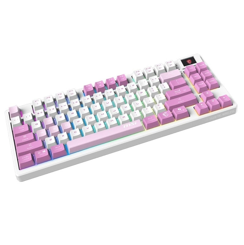 Клавиатура беспроводная MSI Forge GK600 TKL Wireless Violet