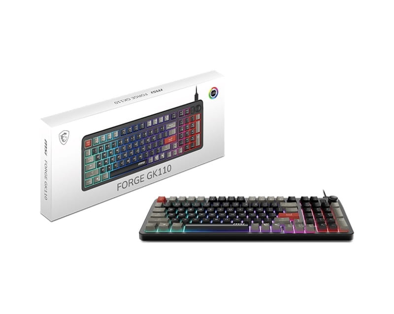 Клавиатура MSI Forge GK110 UA Black