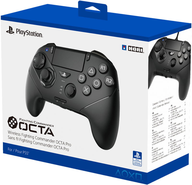 Геймпад Hori Wireless Fighting Commander Octa Pro for PC/PlayStation 5 (ACC-1205)