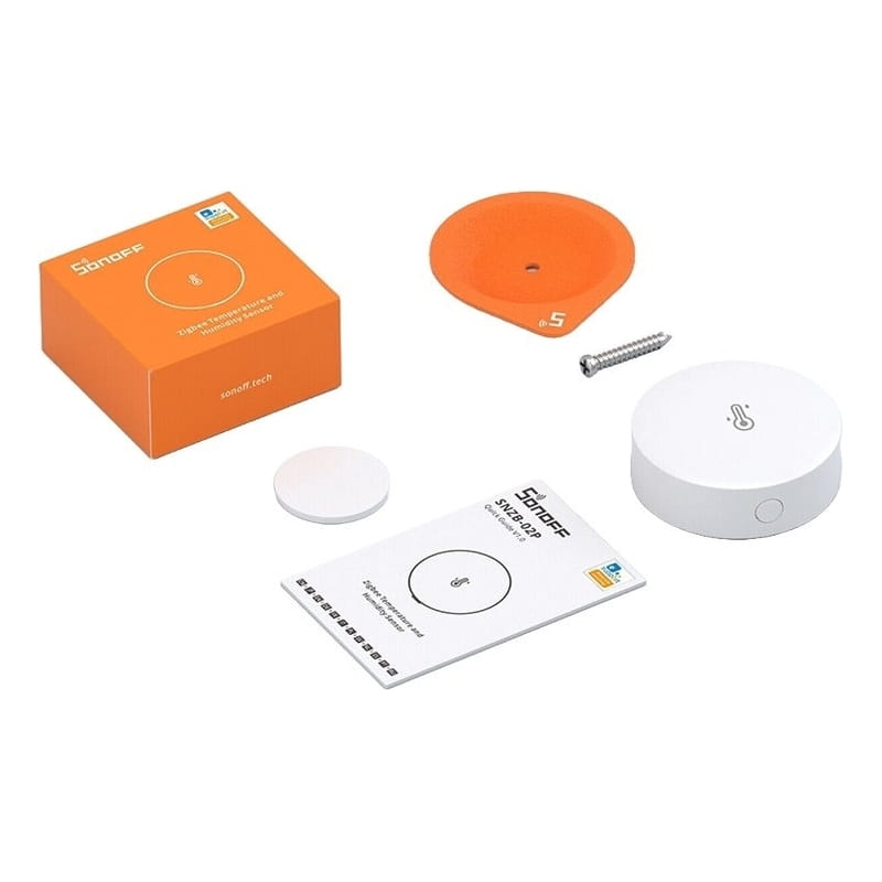 Датчик температури та вологості Sonoff Zigbee SNZB-02P