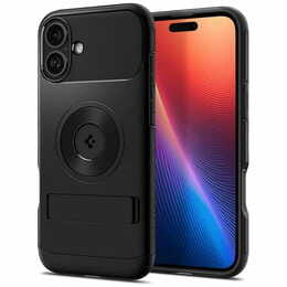 Чохол-накладка Spigen Slim Armor with MagFit для Apple iPhone 16 Plus Black (ACS08098)