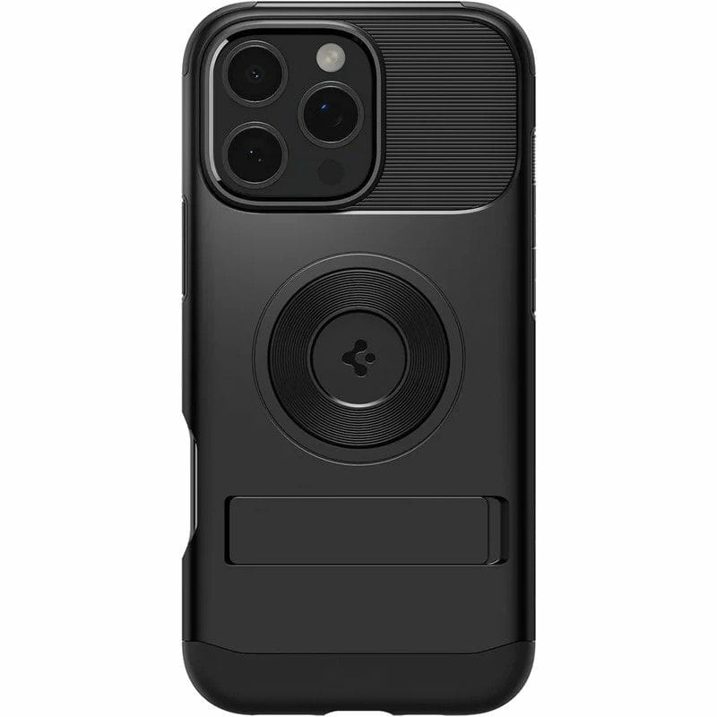 Чeхол-накладка Spigen Slim Armor with MagFit для Apple iPhone 16 Pro Black (ACS08164)