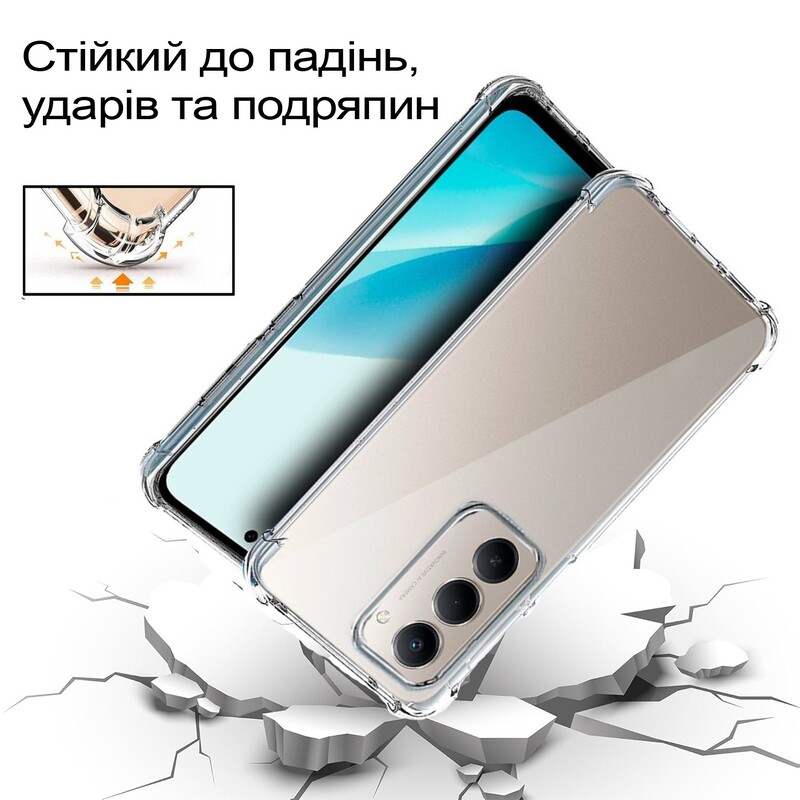 Чохол-накладка BeCover Anti-Shock для Xiaomi Redmi 15 Clear (713811)