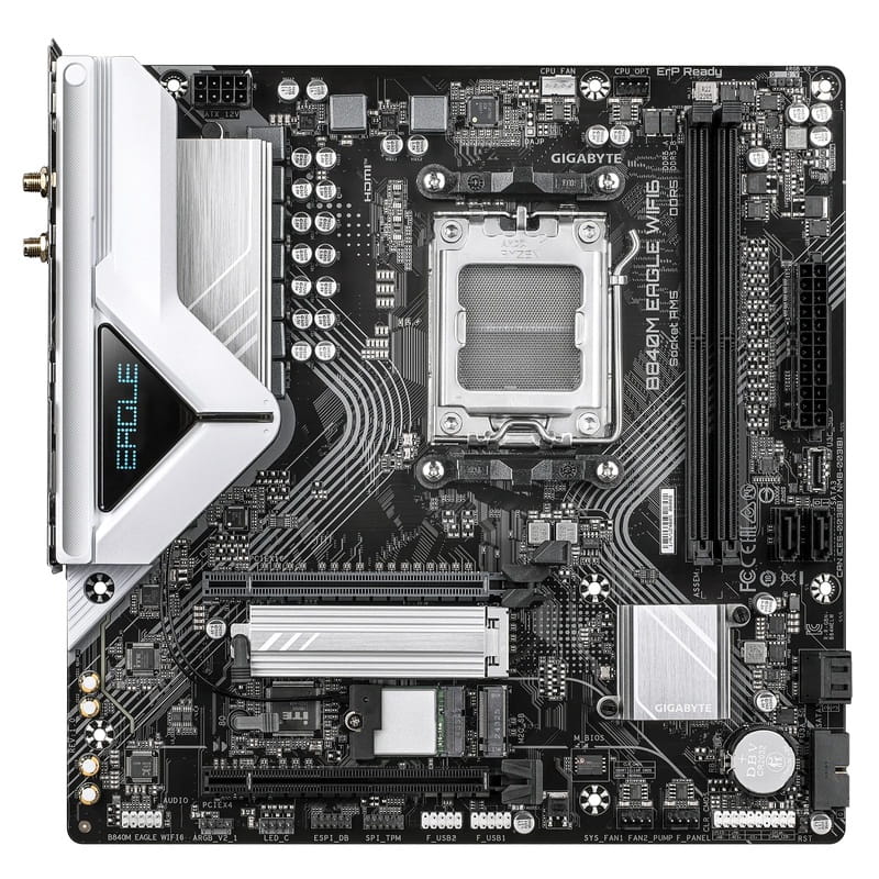 Материнська плата Gigabyte B840M Eagle WiFi6 Socket AM5