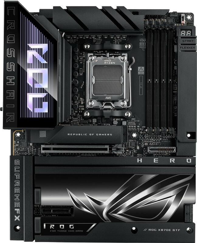 Материнська плата Asus ROG Crosshair X870E Hero BTF Socket AM5