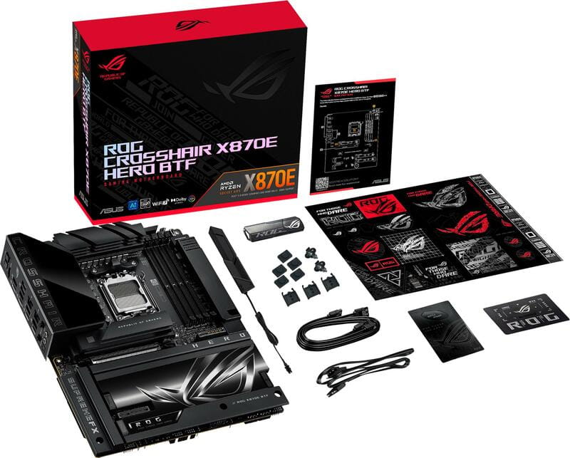 Материнська плата Asus ROG Crosshair X870E Hero BTF Socket AM5