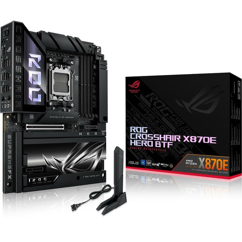 Материнська плата Asus ROG Crosshair X870E Hero BTF Socket AM5