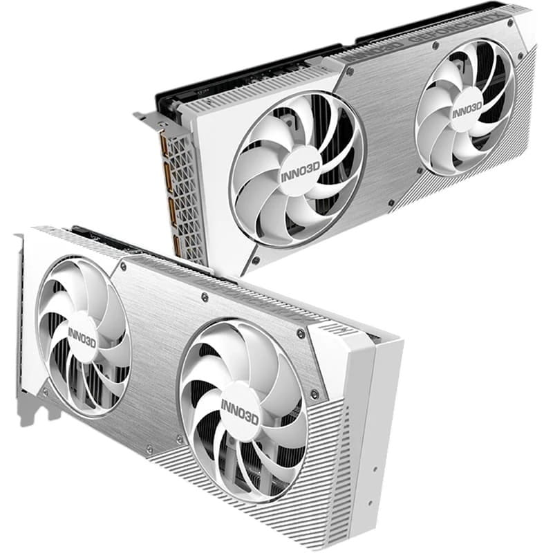 Вiдеокарта GF RTX 5060 8GB GDDR7 Twin X2 OC White Inno3D (N50602-08D7X-195070W)