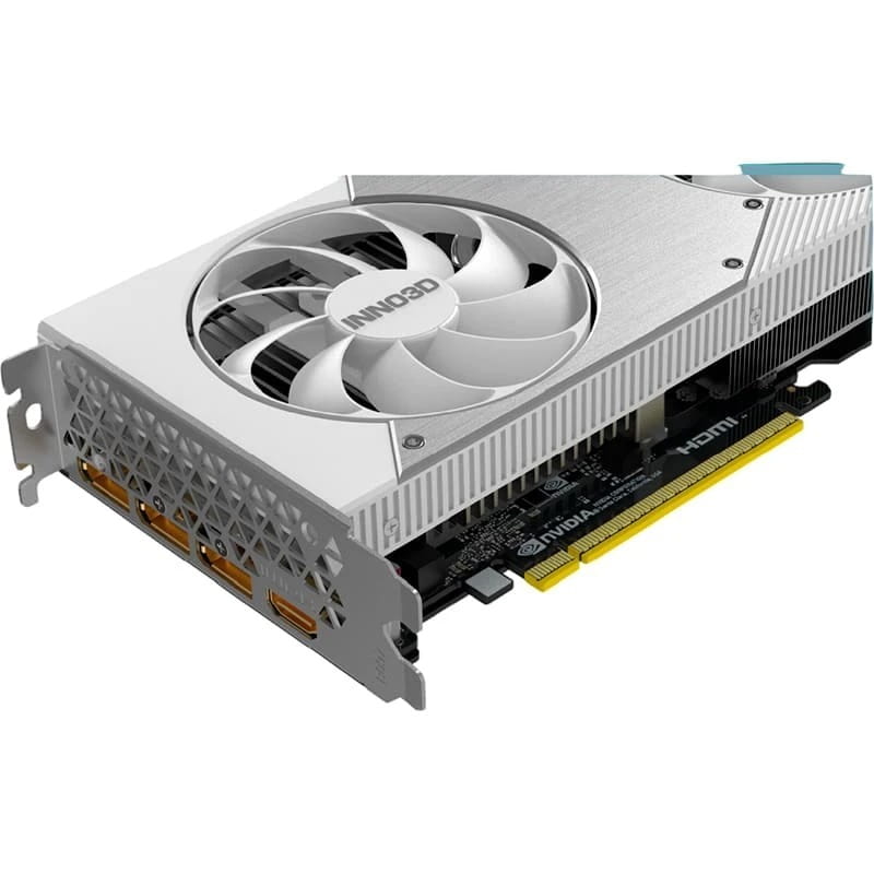Вiдеокарта GF RTX 5060 8GB GDDR7 Twin X2 OC White Inno3D (N50602-08D7X-195070W)