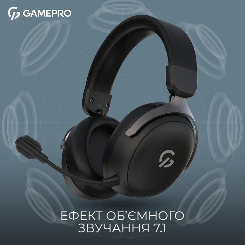 Гарнитура GamePro Asgard Freya Pro Black (HSW201B)