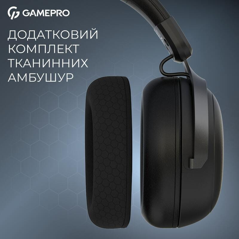 Гарнитура GamePro Asgard Freya Pro Black (HSW201B)