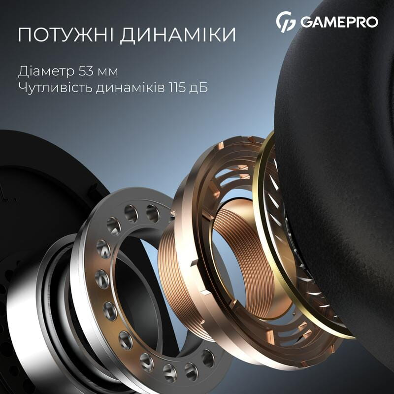 Гарнітура GamePro Asgard Freya Pro Black-Red (HSW201BR)