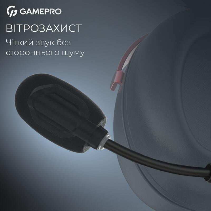 Гарнітура GamePro Asgard Freya Pro Black-Red (HSW201BR)
