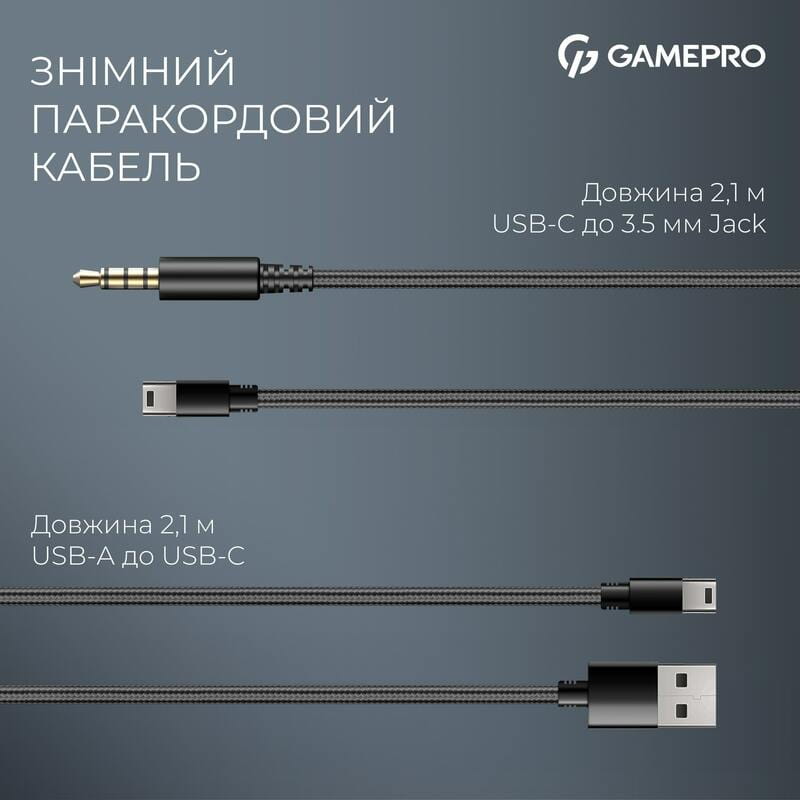 Гарнітура GamePro Asgard Freya Black (HS145B)