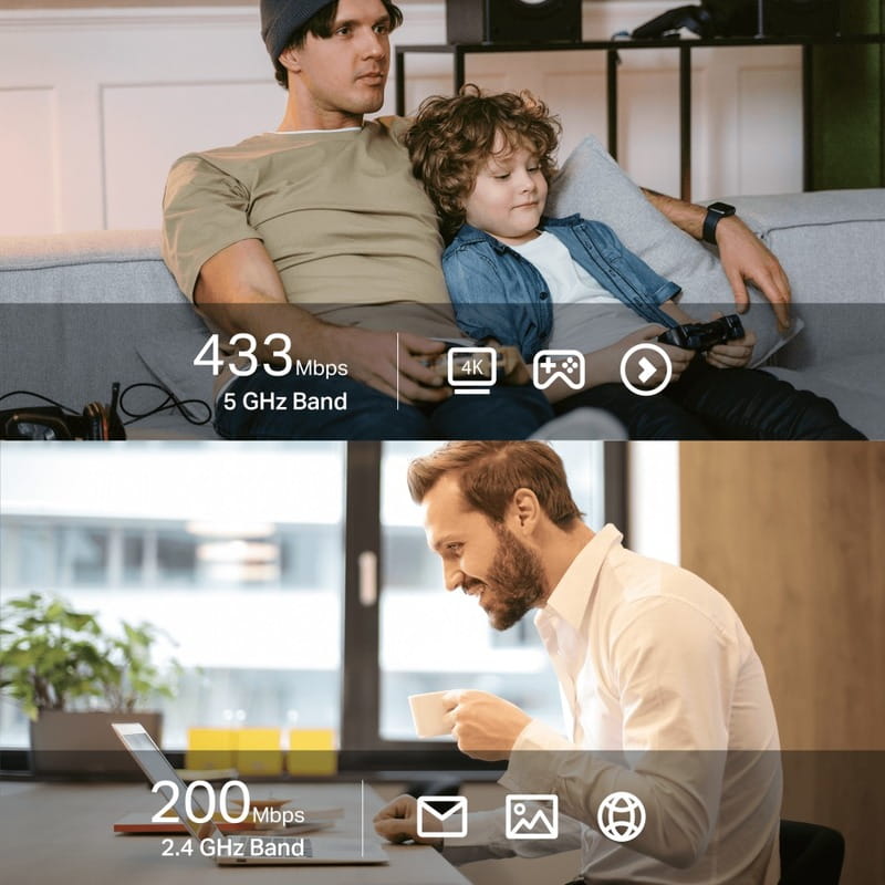 Бездротовий адаптер TP-Link Archer T600UB Nano