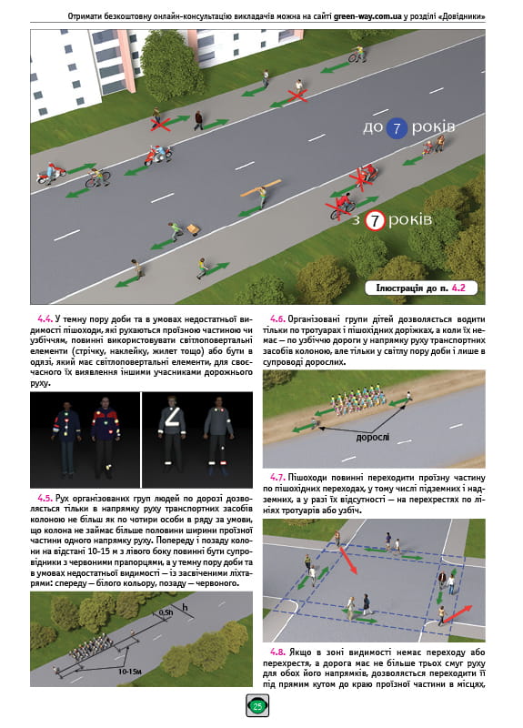 Правила дорожного движения Украины 2026 ПДД 2026 Украины. Иллюстрированное учебное пособие большое, на украинском языке