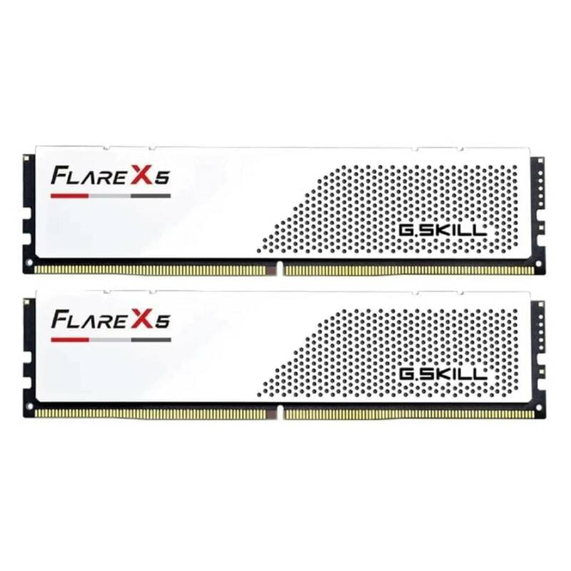 Модуль пам`ятi DDR5 2x48GB/6000 G.Skill Flare X5 White (F5-6000J3036F48GX2-FX5W)