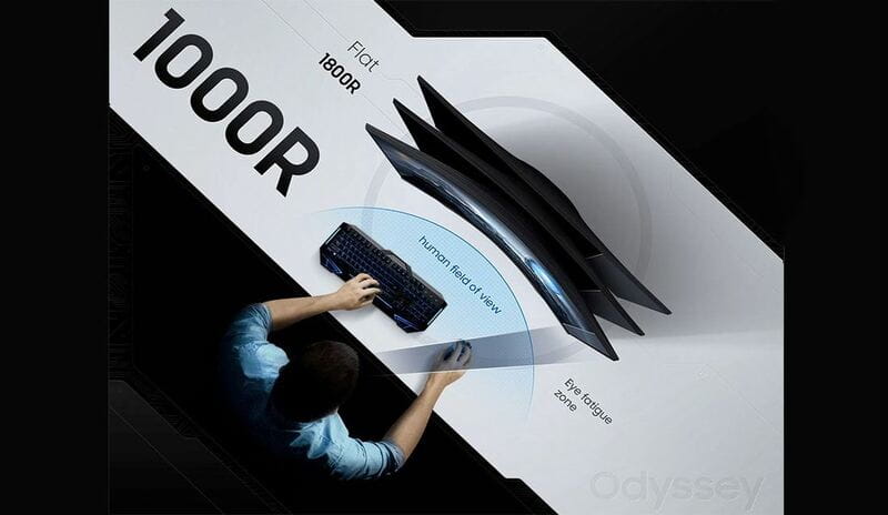 Монитор Samsung 34" Odyssey G5 (LC34G55TWWIXUA) VA Black Curved 165Hz