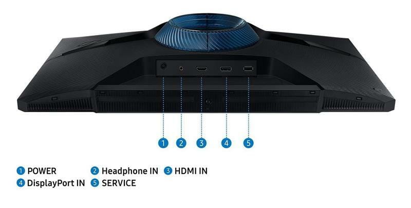 Купить Монитор Samsung 24" Odyssey G3 LS24DG300 (LS24DG300EIXUA) VA Black 180Hz Монитор Samsung 24" Odyssey G3 LS24DG300 (LS24DG300EIXUA) VA Black 180Hz