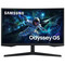 Фото - Монiтор Samsung 27" Odyssey G5 S27CG550 Black (LS27CG550EIXUA) VA Black Curved 165Hz | click.ua