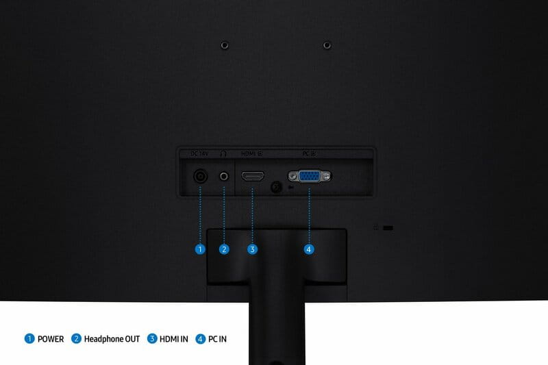 Монитор Samsung 27" Essential S3 S27D390G (LS27D390GAIXUA) VA Black Curved 100Hz