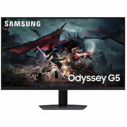 Монiтор Samsung 32" Odyssey G5 LS32DG500 (LS32DG500EIXUA) IPS Black 180Hz