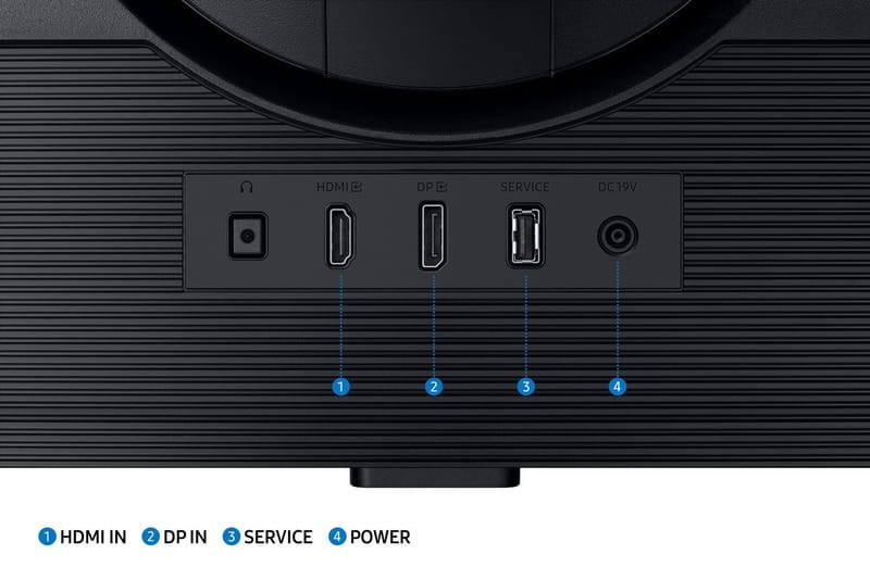 Монiтор Samsung 32" Odyssey G5 LS32DG500 (LS32DG500EIXUA) IPS Black 180Hz