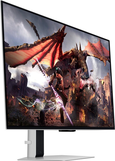 Монітор Samsung 32" Odyssey G80SD (LS32DG800SZXUA) OLED Black Curved 240Hz