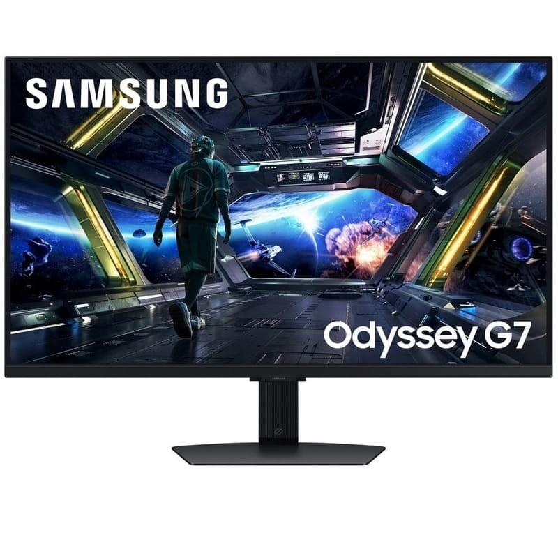 Монiтор Samsung 32" Odyssey G7 G70D (LS32DG700EZXUA) IPS Black 144Hz
