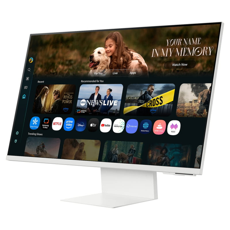 Монітор Samsung 32" Smart M8 (LS32FM803UZXUA) VA White