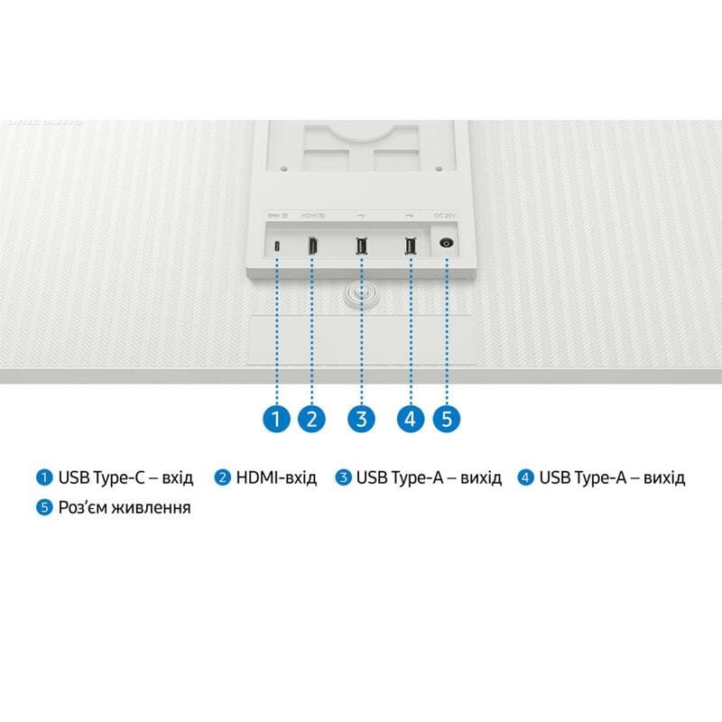 Монітор Samsung 32" Smart M8 (LS32FM803UZXUA) VA White