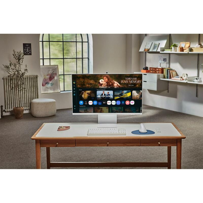 Монітор Samsung 32" Smart M8 (LS32FM803UZXUA) VA White
